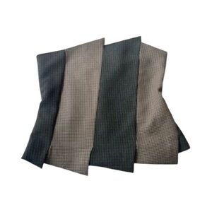 Zara Cropped Houndstooth Top Neutral Shades- Size XS - NWOT